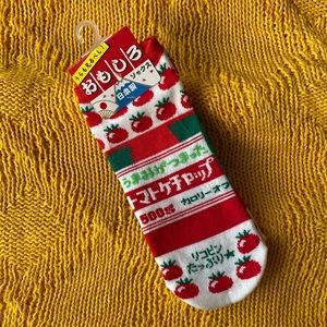 Japanese Ketchup Socks